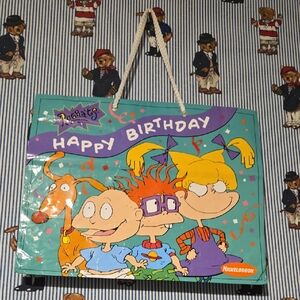 Vintage Nickelodeon Rugrats Happy Birthday Gift Bag 1997